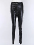 Pantalon en cuir noir taille haute pour femme | Leggings noirs en PU sexy pour femme | Pantalon en cuir style Y2K streetwear | Pantalon gothique en cuir pour femme | Pantalon PU taille haute à la mode | Pantalon en cuir sexy pour femme 2025 | Pantalon crayon en simili cuir noir | Pantalon en cuir streetwear pour femme | Leggings en cuir PU style Y2K | Pantalon en cuir style gothique décontracté