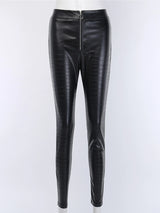 Pantalon en cuir noir taille haute pour femme | Leggings noirs en PU sexy pour femme | Pantalon en cuir style Y2K streetwear | Pantalon gothique en cuir pour femme | Pantalon PU taille haute à la mode | Pantalon en cuir sexy pour femme 2025 | Pantalon crayon en simili cuir noir | Pantalon en cuir streetwear pour femme | Leggings en cuir PU style Y2K | Pantalon en cuir style gothique décontracté