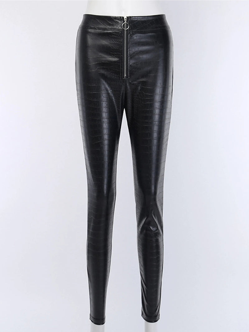 Pantalon en cuir noir taille haute pour femme | Leggings noirs en PU sexy pour femme | Pantalon en cuir style Y2K streetwear | Pantalon gothique en cuir pour femme | Pantalon PU taille haute à la mode | Pantalon en cuir sexy pour femme 2025 | Pantalon crayon en simili cuir noir | Pantalon en cuir streetwear pour femme | Leggings en cuir PU style Y2K | Pantalon en cuir style gothique décontracté