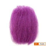 Cheveux brésiliens Remy Afro crépus bouclés en vrac cheveux humains pour tressage DreadLock 50 g/pc extensions de cheveux serrures naturelles Crochet torsion