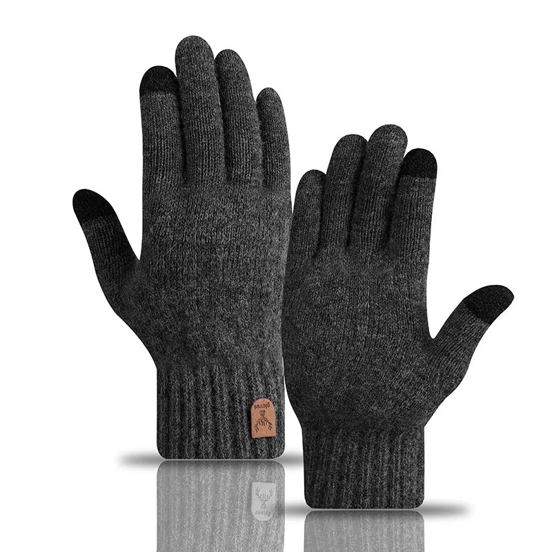 Gants chauds pour hommes écran tactile différentes couleurs