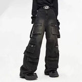 Jean cargo Y2K poches multiples | Pantalon baggy streetwear 2023 | Jean large vintage homme femme | Pantalon cargo denim oversize | Jean Y2K loose unisexe | Pantalon streetwear homme femme | Jean cargo décontracté vintage | Pantalon denim Y2K tendance | Jean ample avec poches cargo | Pantalon mode Y2K oversize
