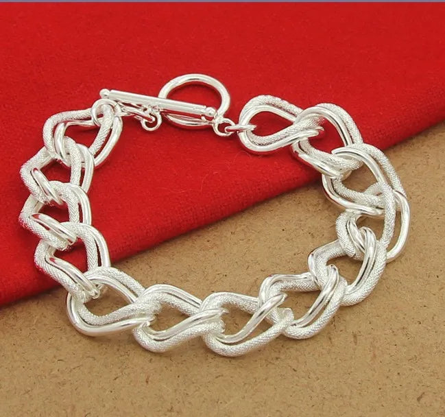 Bracelet homme argent S925 | Bracelet carré 10MM homme | Bracelet argent sterling mode | Bijou homme bracelet argent | Bracelet argent haut de gamme | Bracelet carré homme élégant | Bracelet mode homme 10MM | Bracelet argent cadeau homme | Bijou bracelet argent 925 | Bracelet homme gemme carrée