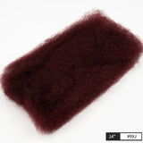 Cheveux brésiliens Remy Afro crépus bouclés en vrac cheveux humains pour tressage DreadLock 50 g/pc extensions de cheveux serrures naturelles Crochet torsion