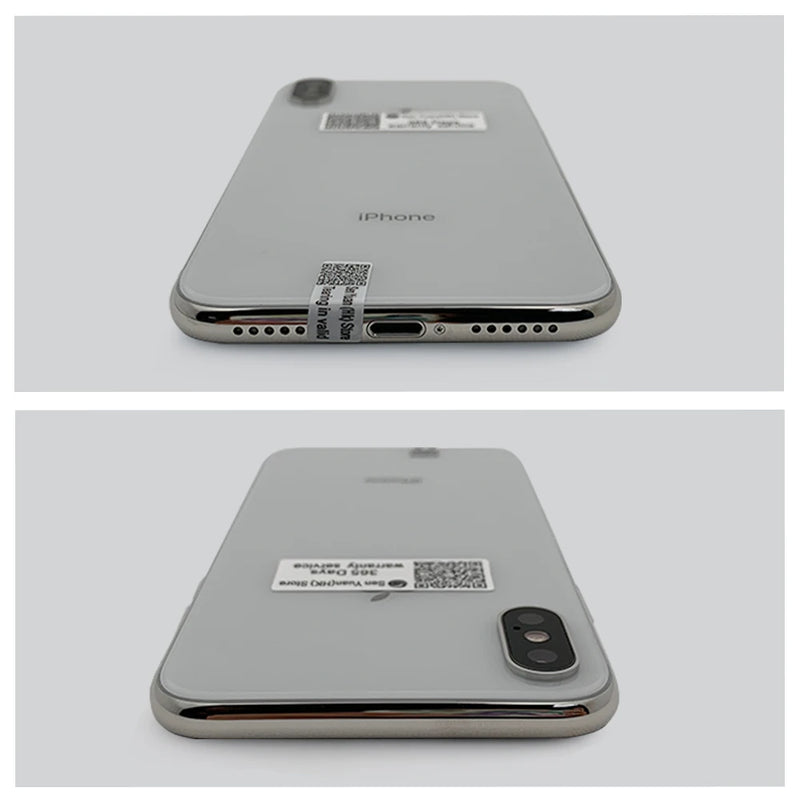 Smartphone iPhone X | Apple iPhone X débloqué | iPhone X 3 Go RAM | iPhone X 64 Go stockage | iPhone X 256 Go ROM | iPhone X Hexa Core | iPhone X Face ID | iPhone X appareil photo 12 MP | iPhone X original | Téléphone Apple iPhone X