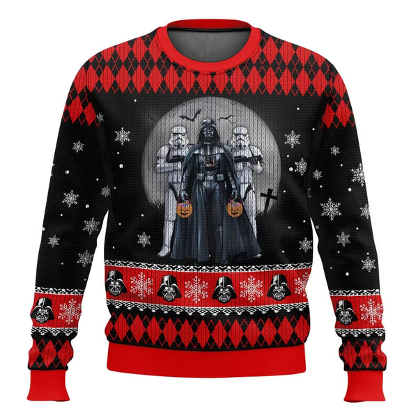 Joyeux Sith-Mas Dark Vador 2025 Pull Christmas Hoodie Front View