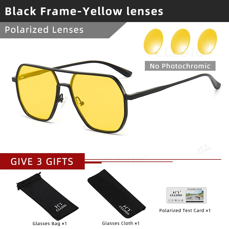 Lunettes de conduite anti-éblouissement polarisées