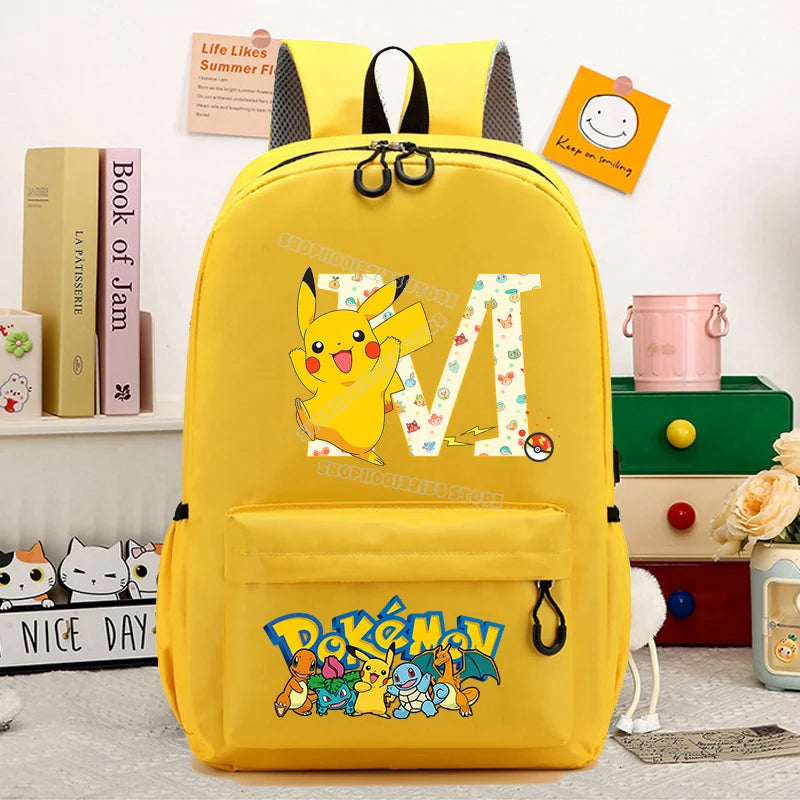 Cartable pour enfants | Sac à livres dessin animé | Sac à dos adolescent | Sac Pokémon garçon | Sac Pokémon fille | Sac à dos étudiant | Sac cadeau Pokémon | Cartable Pokémon | Sac Pokémon imprimé