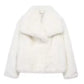 Europe États-Unis hiver veste de fourrure faux fur detail