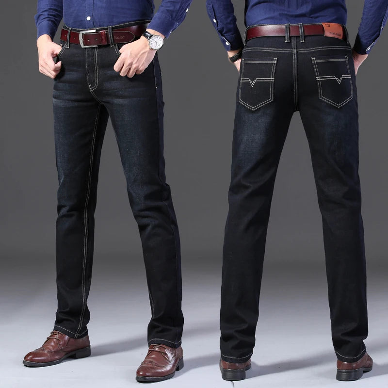 Pantalon droit homme classique | Pantalon business homme noir | Pantalon confortable homme | Pantalon homme coupe droite | Pantalon homme bleu foncé | Pantalon noir résistant homme | Pantalon droit élégant homme | Pantalon homme style bureau | Pantalon homme anti-salissure | Pantalon homme classique loose