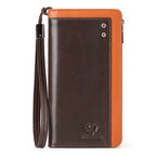 Portefeuille business cuir rétro | Portefeuille long cuir véritable | Portefeuille cuir grande capacité | Portefeuille zippé homme RFID | Portefeuille cuir anti-vol RFID | Sac à main cuir homme élégant | Portefeuille homme vintage cuir | Portefeuille cuir premium zippé | Portefeuille cuir homme sécurisé | Portefeuille cuir authentique homme

