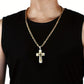 Men's vintage pendant necklace multi-layer handmade design