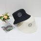 2021 New Sun Hat Letter Bucket Hat Men Women Bob Hip Hop Caps Summer Panama Foldable Double Sided Dance Hat Casual Gorras