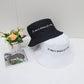 2021 New Sun Hat Letter Bucket Hat Men Women Bob Hip Hop Caps Summer Panama Foldable Double Sided Dance Hat Casual Gorras