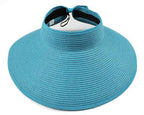 Chapeau large COKK femme été | Visor pliable COKK soleil | Chapeau plage femme à large bord | Chapeau été pliable femme | COKK chapeau paille femme | Chapeau soleil bord large COKK | Chapeau mode été plage femme | COKK chapeau protection UV | Visière été femme COKK | Chapeau élégant pliable été
