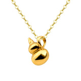 Collier NYMPH or 18K femme | Chaîne or 18 carats pendentif | Collier gourde or fin femme | Bijoux or jaune 24K femme | Pendentif or véritable 18K | Collier or AU750 élégant | Chaîne or luxe femme | Bijoux or fin pour fête | Collier or jaune authentique | Cadeau bijou or 18K