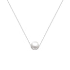 Pendentif perle Akoya argent | Collier perle de culture argent | Bijou perle Akoya femme | Pendentif argent massif perle | Collier perle naturelle Akoya | Bijou argent perle de culture | Pendentif femme perle Akoya | Collier perle ronde argent | Bijou argent massif perle | Pendentif perle élégante femme