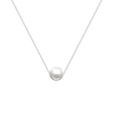 Pendentif perle Akoya argent | Collier perle de culture argent | Bijou perle Akoya femme | Pendentif argent massif perle | Collier perle naturelle Akoya | Bijou argent perle de culture | Pendentif femme perle Akoya | Collier perle ronde argent | Bijou argent massif perle | Pendentif perle élégante femme