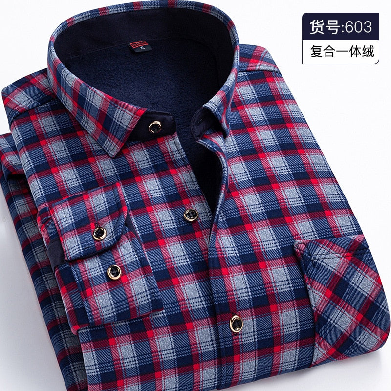 Chemise homme à carreaux automne 2023 | Chemise chaude homme hiver | Chemise polaire homme épaisse | Chemise manches longues homme | Chemise homme mode casual | Chemise à carreaux épaisse M-5XL | Chemise hiver homme chaude | Chemise flanelle homme grande taille | Chemise haute qualité homme | Chemise casual homme 2023