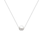 Pendentif perle Akoya argent | Collier perle de culture argent | Bijou perle Akoya femme | Pendentif argent massif perle | Collier perle naturelle Akoya | Bijou argent perle de culture | Pendentif femme perle Akoya | Collier perle ronde argent | Bijou argent massif perle | Pendentif perle élégante femme