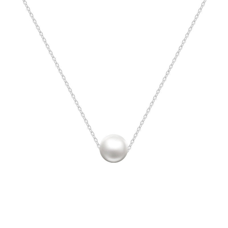 Pendentif perle Akoya argent | Collier perle de culture argent | Bijou perle Akoya femme | Pendentif argent massif perle | Collier perle naturelle Akoya | Bijou argent perle de culture | Pendentif femme perle Akoya | Collier perle ronde argent | Bijou argent massif perle | Pendentif perle élégante femme