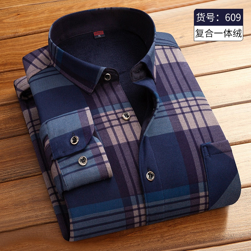 Chemise homme à carreaux automne 2023 | Chemise chaude homme hiver | Chemise polaire homme épaisse | Chemise manches longues homme | Chemise homme mode casual | Chemise à carreaux épaisse M-5XL | Chemise hiver homme chaude | Chemise flanelle homme grande taille | Chemise haute qualité homme | Chemise casual homme 2023