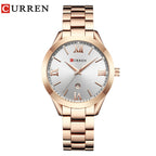 Montre femme CURREN or | Montre bracelet acier femme | Montre élégante dorée femme | Montre femme créative or | Montre féminine acier doré | Montre CURREN pour femme | Montre femme luxe or | Montre bracelet femme mode | Montre femme design CURREN | Montre femme tendance or