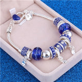 Bracelet femme cristal rose ZOSHI