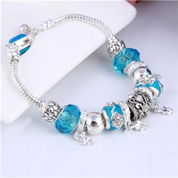 Bracelet femme cristal rose ZOSHI