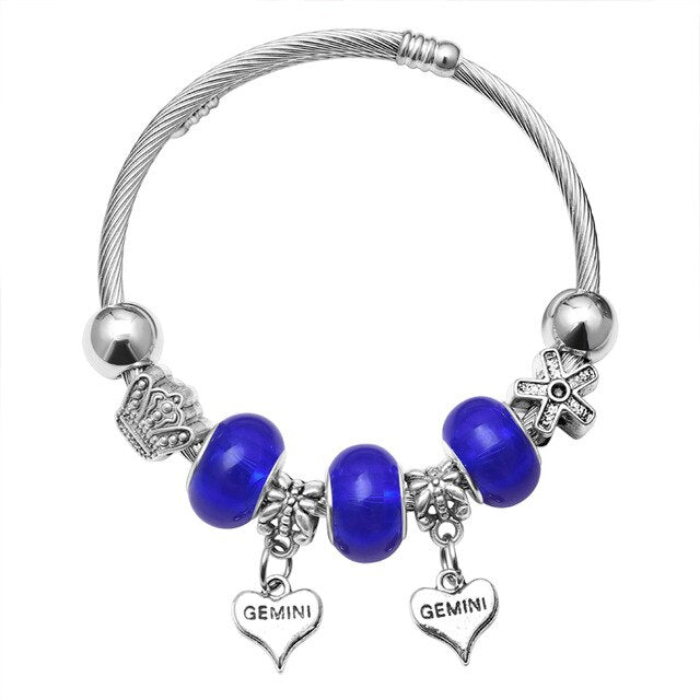 Bracelet femme cristal rose ZOSHI