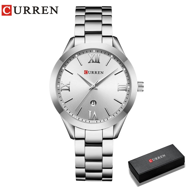 Montre femme CURREN or | Montre bracelet acier femme | Montre élégante dorée femme | Montre femme créative or | Montre féminine acier doré | Montre CURREN pour femme | Montre femme luxe or | Montre bracelet femme mode | Montre femme design CURREN | Montre femme tendance or
